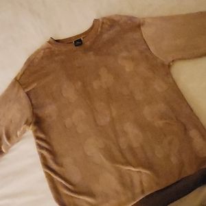 Brown Mickey Mouse sweatshirt